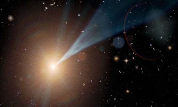 Астрономы сообщают о резком повышении гамма-активности блазара OQ 334