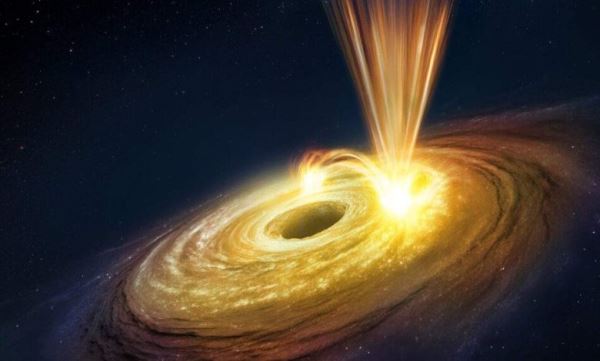 Астрономы впервые увидели, как вспышка чёрной дыры за часы создала сверхскоростные ветра