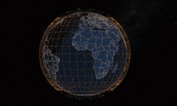 Световое загрязнение от спутников угрожает астрономическим наблюдениям с околоземной орбиты