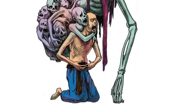 Хидаругами - опасные голодные японские призраки