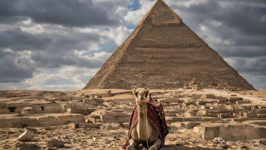 Гигантские колонны под пирамидами Гизы. Новые доказательства?