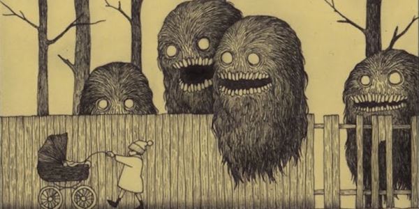 Черный слизистый шар с глазами и другие совершенно сюрреалистичные существа